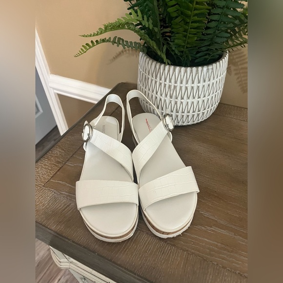 Marc Fisher Women's Grandie Treaded Flatform Wedge Sandals Size 7.5 - Picture 5 of 15